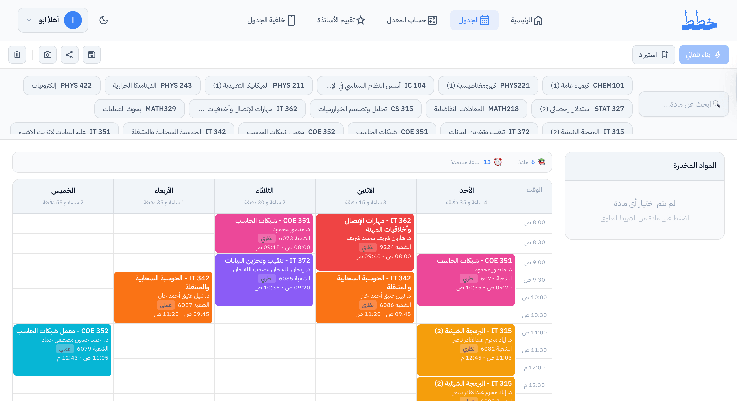 Dashboard preview
